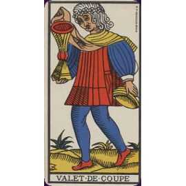 Ancien Tarot de Marseille - Valet de Coupes