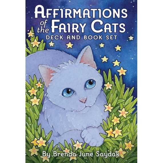 Affirmations of the Fairy Cats Deck and Book Set