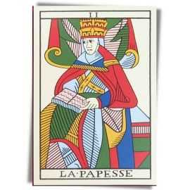 Tarot de Marseille - Jean Noblet - La Papesse