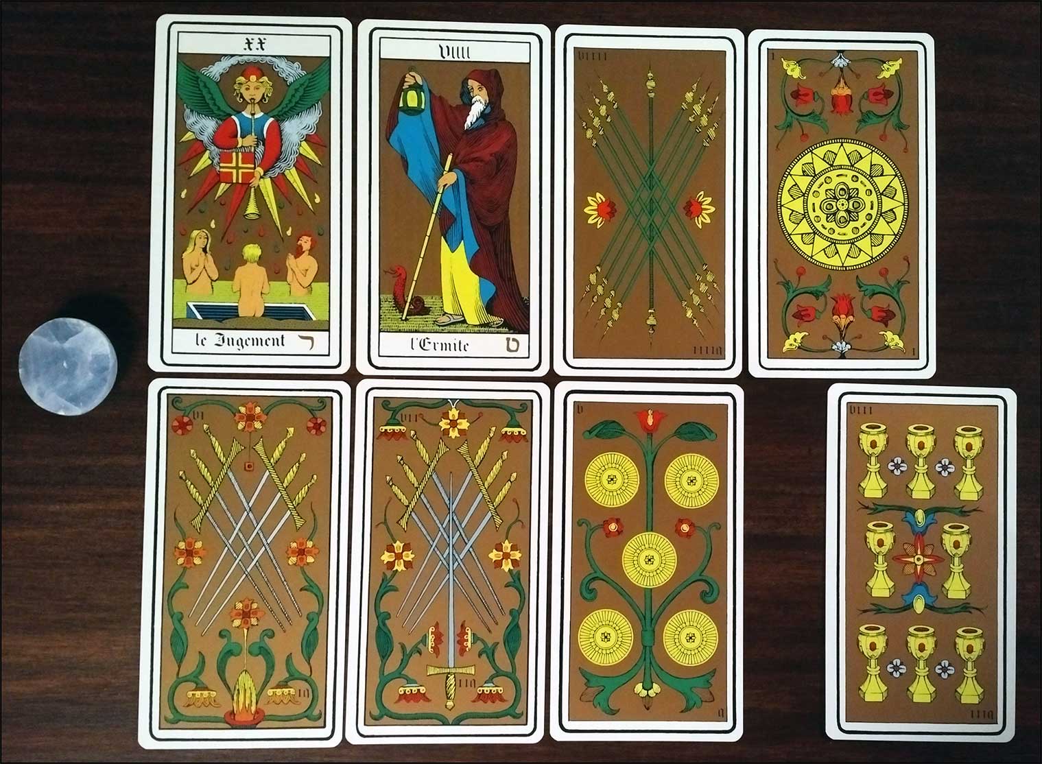 Tarot Oswald Wirth - Tirage 4