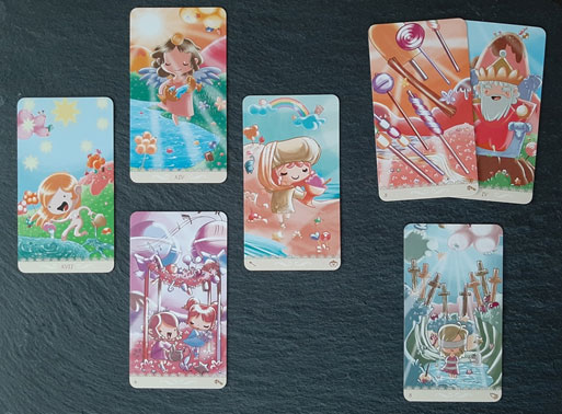 Tirage en croix happy tarot